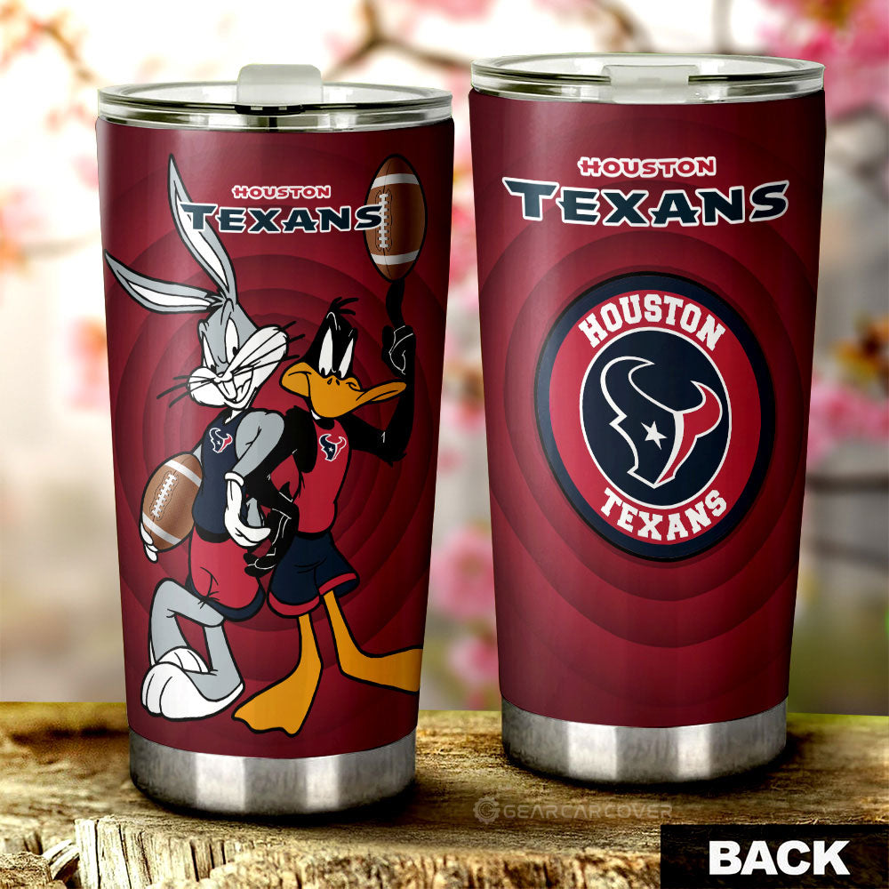 Houston Texans Tumbler Cup Custom Car Accessories - Gearcarcover - 1