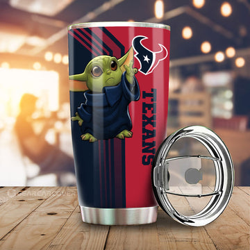 Houston Texans Tumbler Cup Custom Car Accessories - Gearcarcover - 1