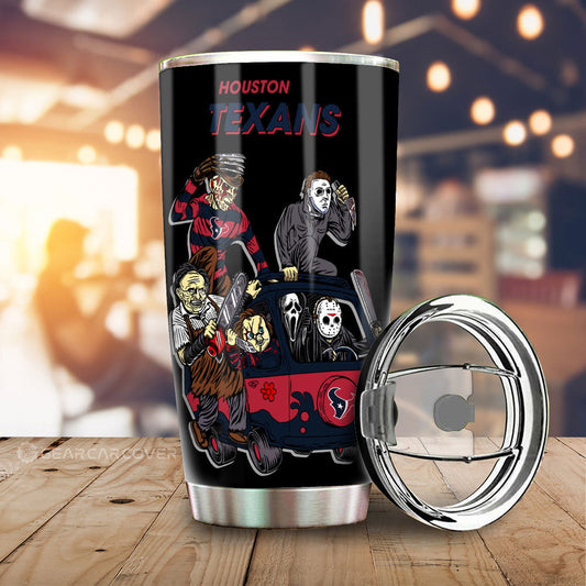 Houston Texans Tumbler Cup Custom Car Accessories - Gearcarcover - 1