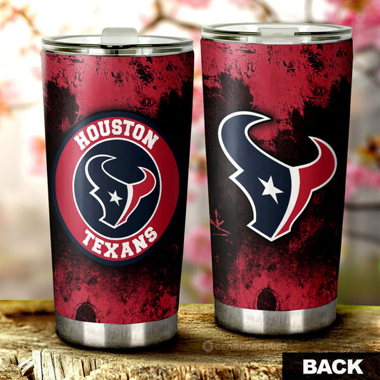 Houston Texans Tumbler Cup Custom Car Accessories - Gearcarcover - 1