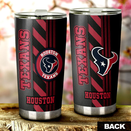 Houston Texans Tumbler Cup Custom Car Accessories - Gearcarcover - 1