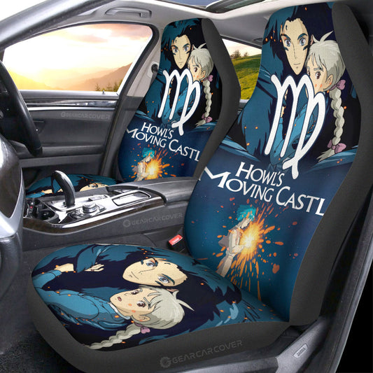 Howl's Moving Castle Car Seat Covers Custom Car Accessories - Gearcarcover - 1