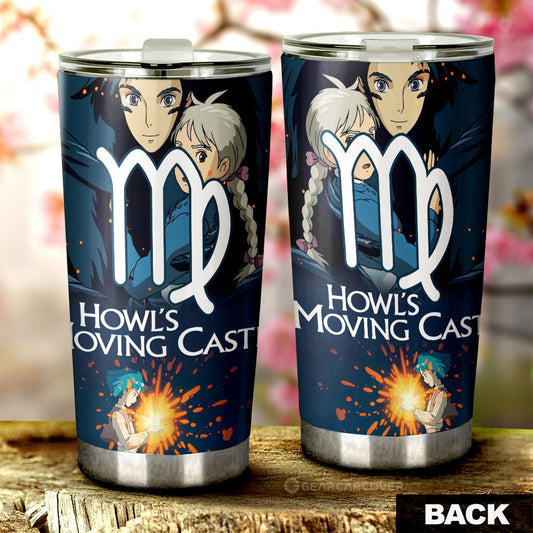 Howl's Moving Castle Tumbler Cup Custom Car Accessories - Gearcarcover - 2