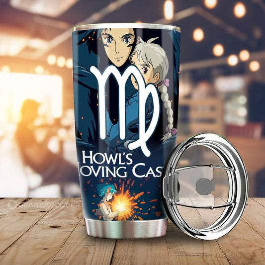 Howl's Moving Castle Tumbler Cup Custom Car Accessories - Gearcarcover - 1