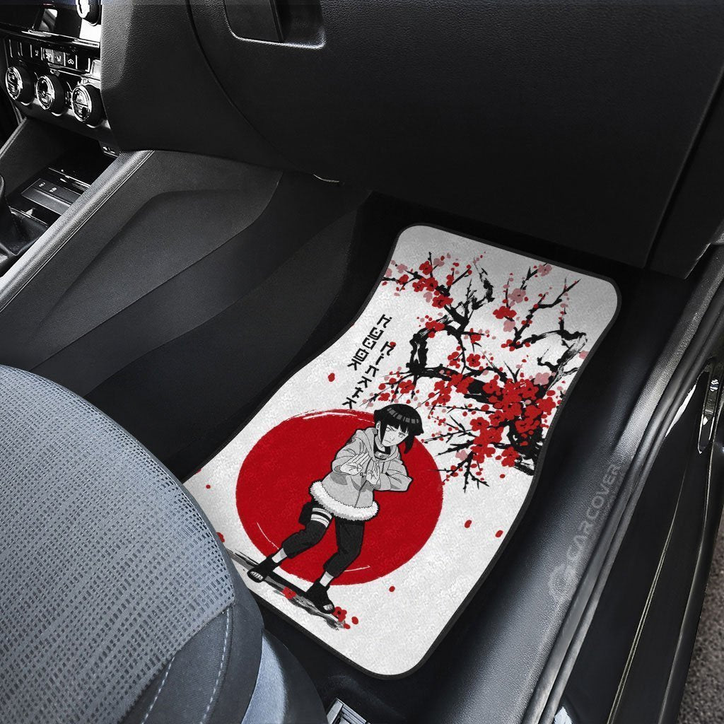 Hyuga Hinata Car Floor Mats Custom Japan Style Anime Car Interior Accessories - Gearcarcover - 4