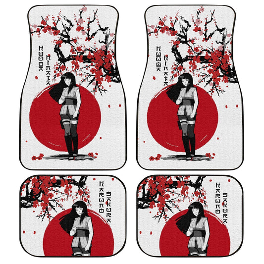 Hyuga Hinata Car Mats Custom Japan Style Anime Car Interior Accessories - Gearcarcover - 1