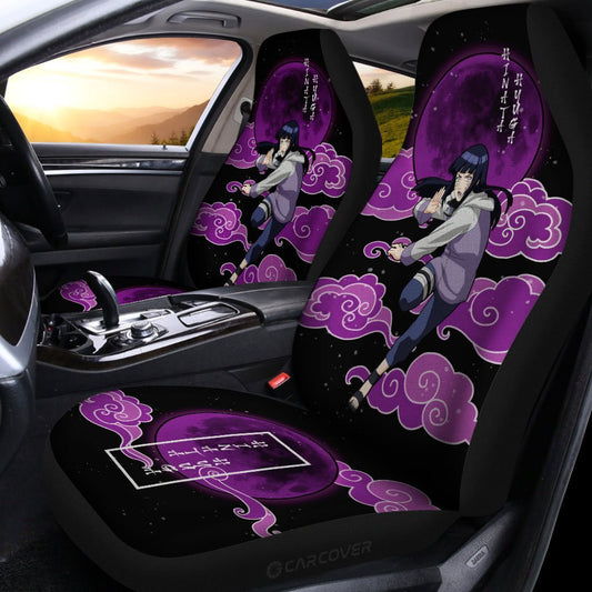 Hyuga Hinata Car Seat Covers Custom Anime Car Accessories - Gearcarcover - 2