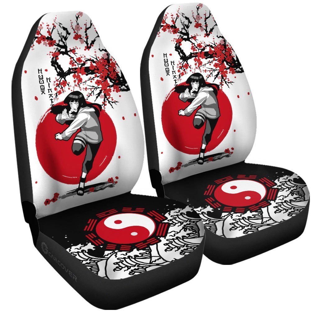 Hyuga Hinata Car Seat Covers Custom Japan Style Anime Car Accessories - Gearcarcover - 3