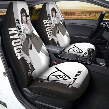 Hyuga Neji Car Seat Covers Custom Anime Car Accessories - Gearcarcover - 1