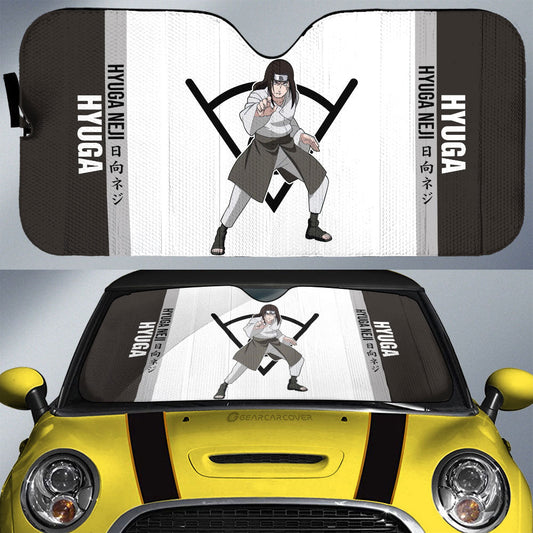 Hyuga Neji Car Sunshade Custom Anime Car Accessories - Gearcarcover - 1