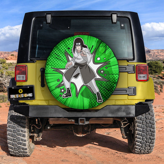 Hyuga Neji Spare Tire Covers Custom Anime Car Accessories - Gearcarcover - 2