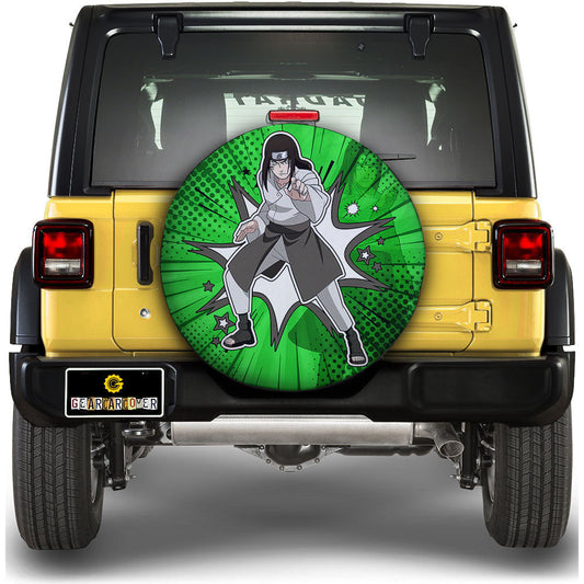 Hyuga Neji Spare Tire Covers Custom Anime Car Accessories - Gearcarcover - 1