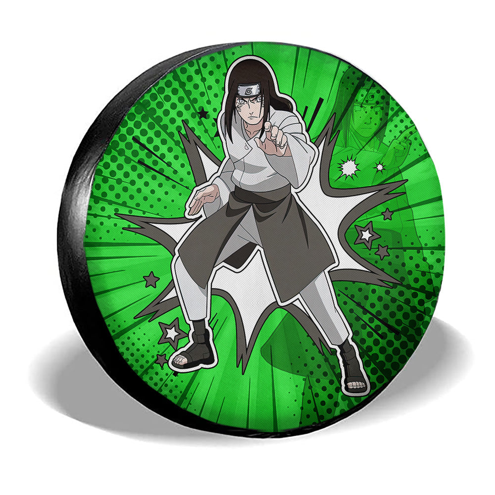 Hyuga Neji Spare Tire Covers Custom Car Accessories - Gearcarcover - 3