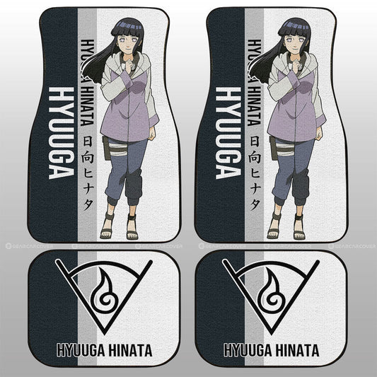 Hyuuga Hinata Car Floor Mats Custom Anime Car Accessories - Gearcarcover - 2