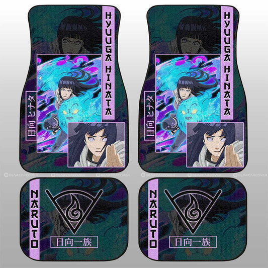 Hyuuga Hinata Car Floor Mats Custom Anime Car Accessories - Gearcarcover - 2