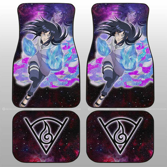 Hyuuga Hinata Car Floor Mats Custom Galaxy Style Car Accessories For Fans - Gearcarcover - 2