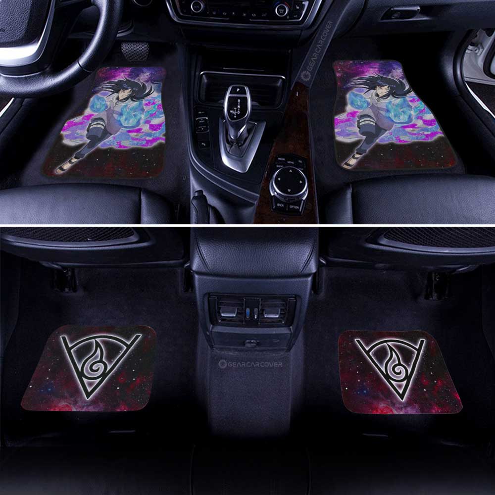 Hyuuga Hinata Car Floor Mats Custom Galaxy Style Car Accessories For Fans - Gearcarcover - 3