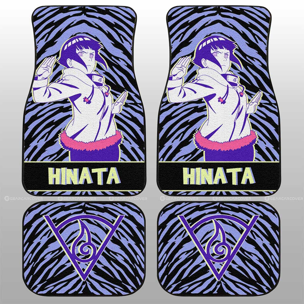 Hyuuga Hinata Car Floor Mats Custom - Gearcarcover - 1