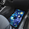 Hyuuga Hinata Car Floor Mats Custom Starry Night Styles - Gearcarcover - 3