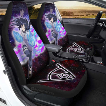 Hyuuga Hinata Car Seat Covers Custom Anime Galaxy Style Car Accessories For Fans - Gearcarcover - 1