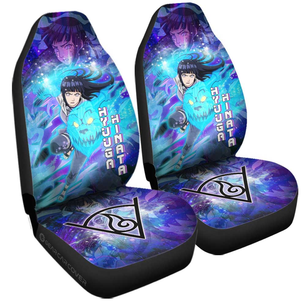 Hyuuga Hinata Car Seat Covers Custom Characters Anime Car Accessories - Gearcarcover - 3