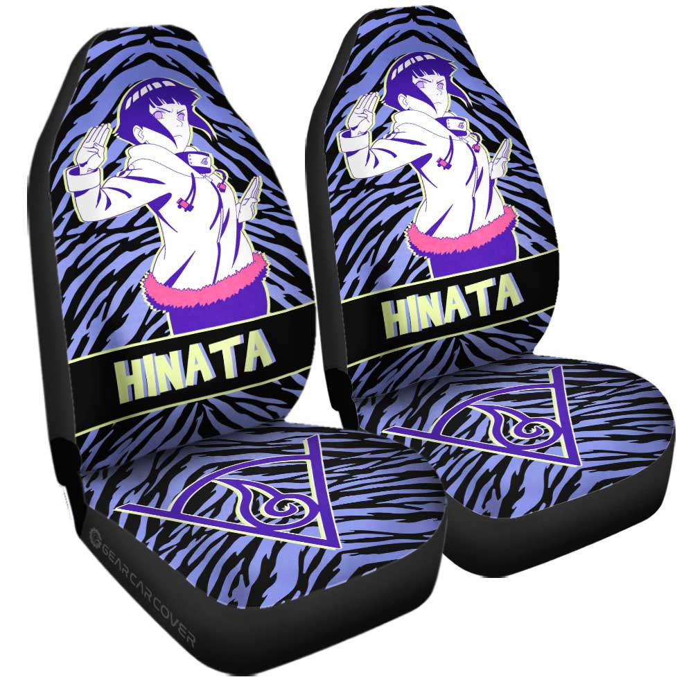 Hyuuga Hinata Car Seat Covers Custom - Gearcarcover - 1