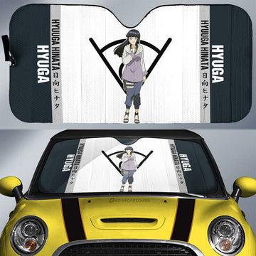 Hyuuga Hinata Car Sunshade Custom Anime Car Accessories - Gearcarcover - 1