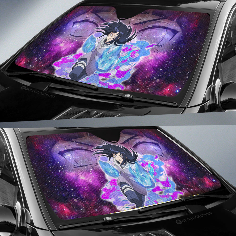Hyuuga Hinata Car Sunshade Custom Anime Galaxy Style Car Accessories For Fans - Gearcarcover - 2