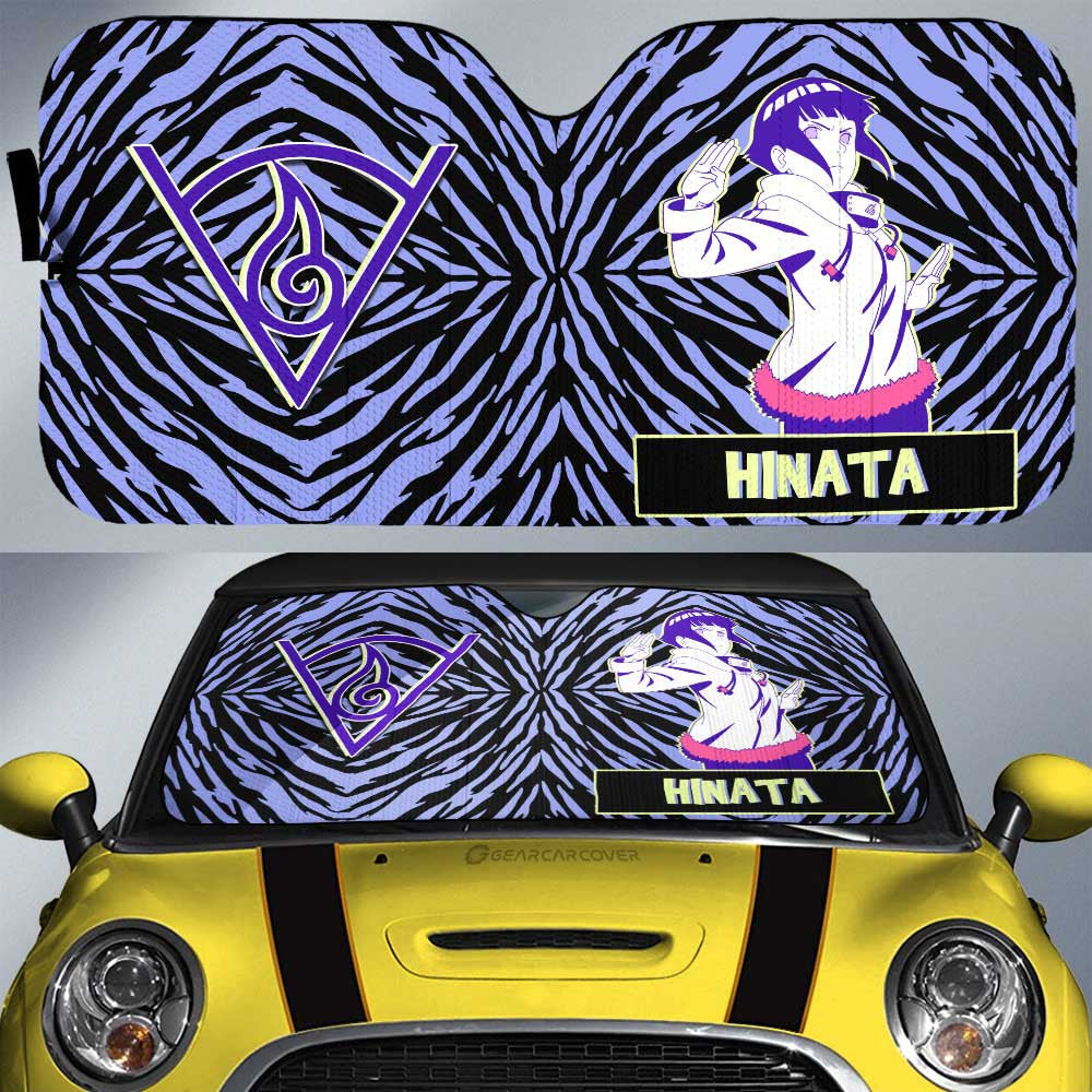 Hyuuga Hinata Car Sunshade Custom - Gearcarcover - 1