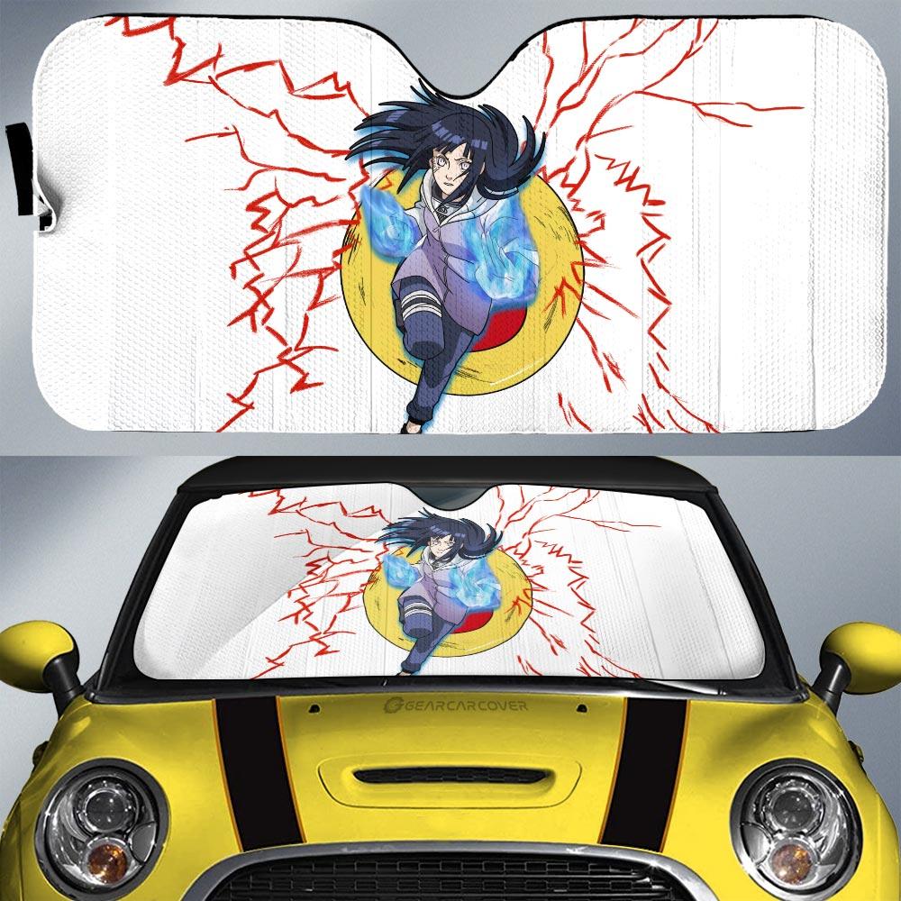 Hyuuga Hinata Car Sunshade Custom Shippuden Anime - Gearcarcover - 1