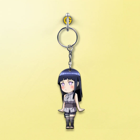 Hyuuga Hinata Keychains Custom Anime Car Accessories - Gearcarcover - 2