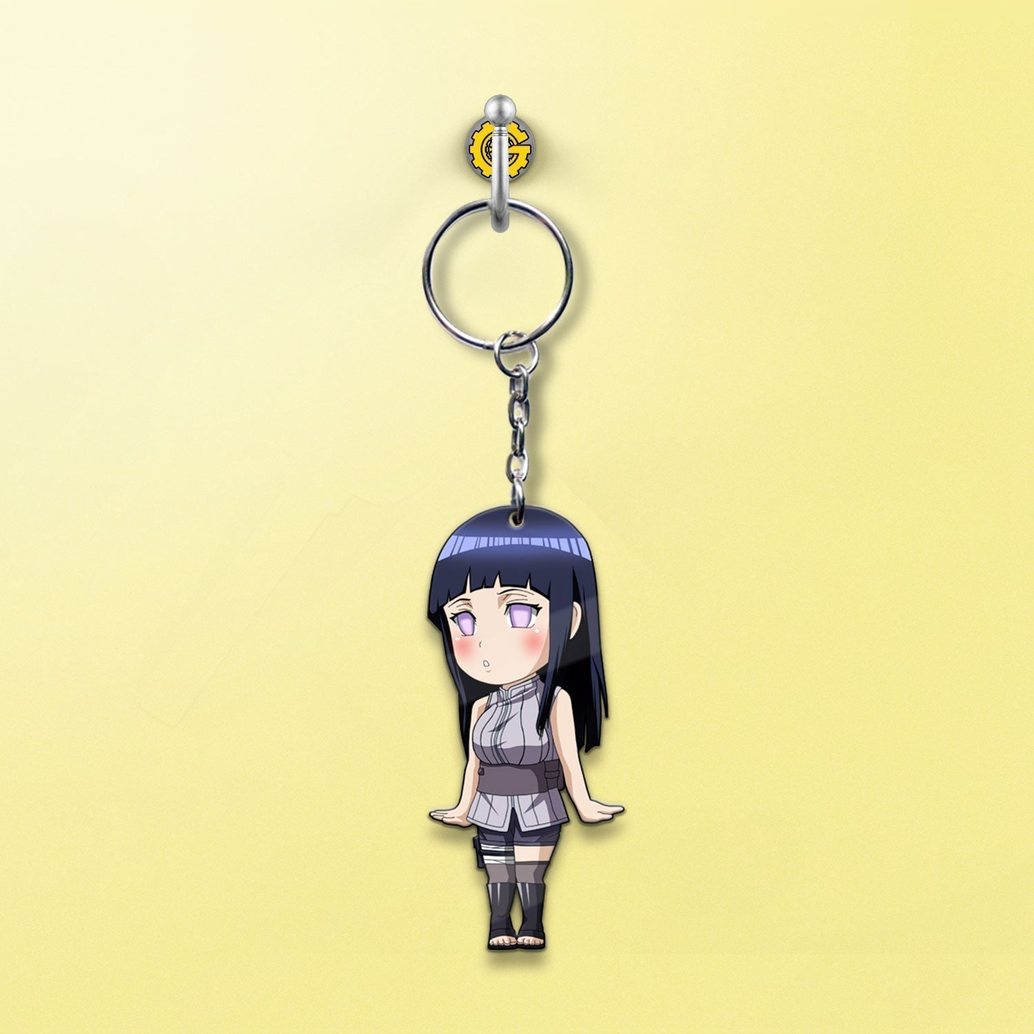 Hyuuga Hinata Keychains Custom Car Accessories - Gearcarcover - 2