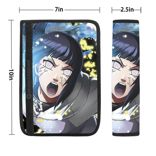 Hyuuga Hinata Seat Belt Covers Custom For Anime Fans - Gearcarcover - 1