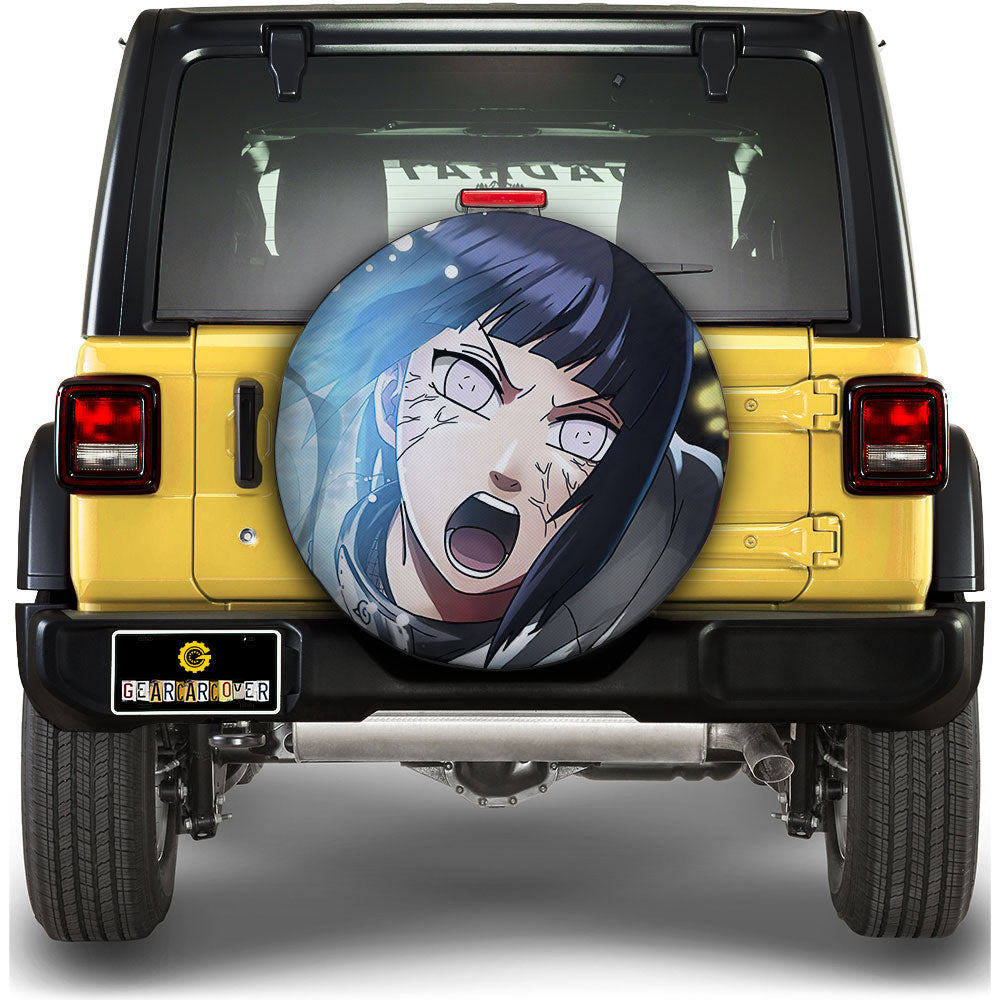 Hyuuga Hinata Spare Tire Covers Custom For Anime Fans - Gearcarcover - 1