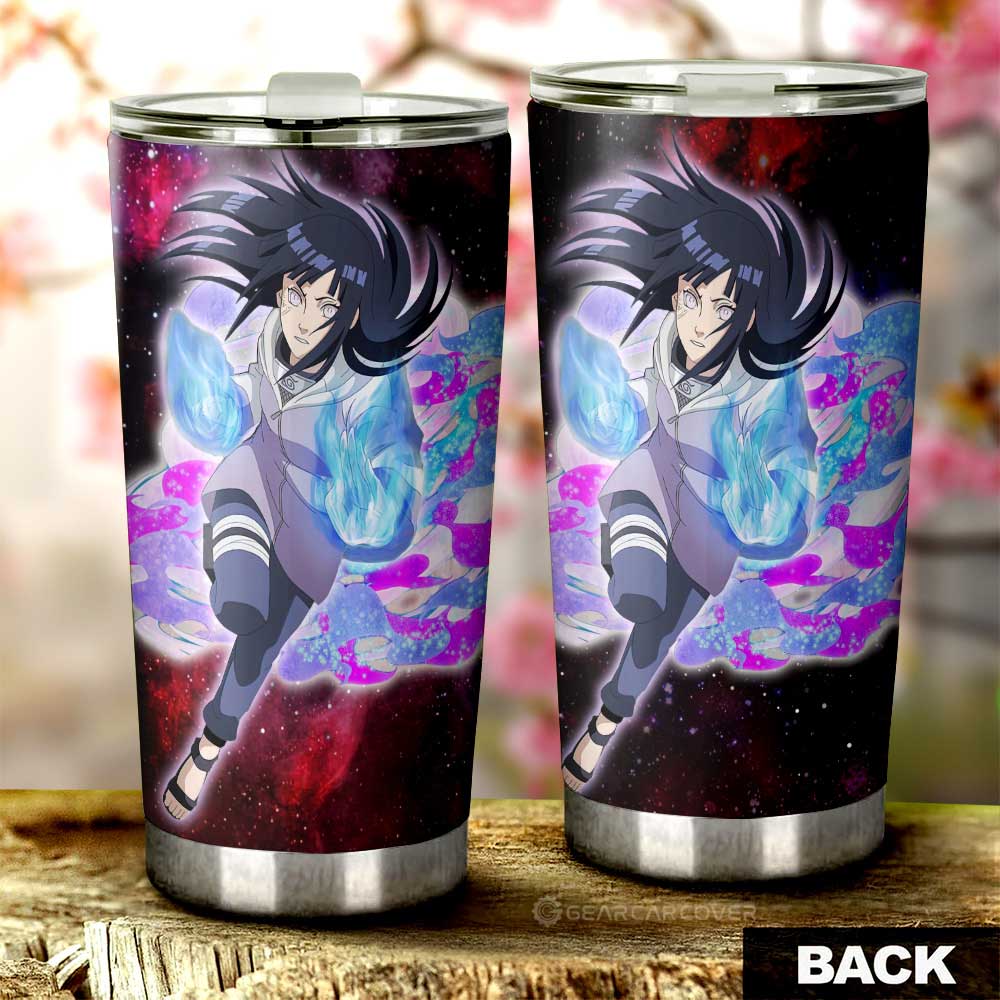 Hyuuga Hinata Tumbler Cup Custom Anime Galaxy Style Car Accessories For Fans - Gearcarcover - 3