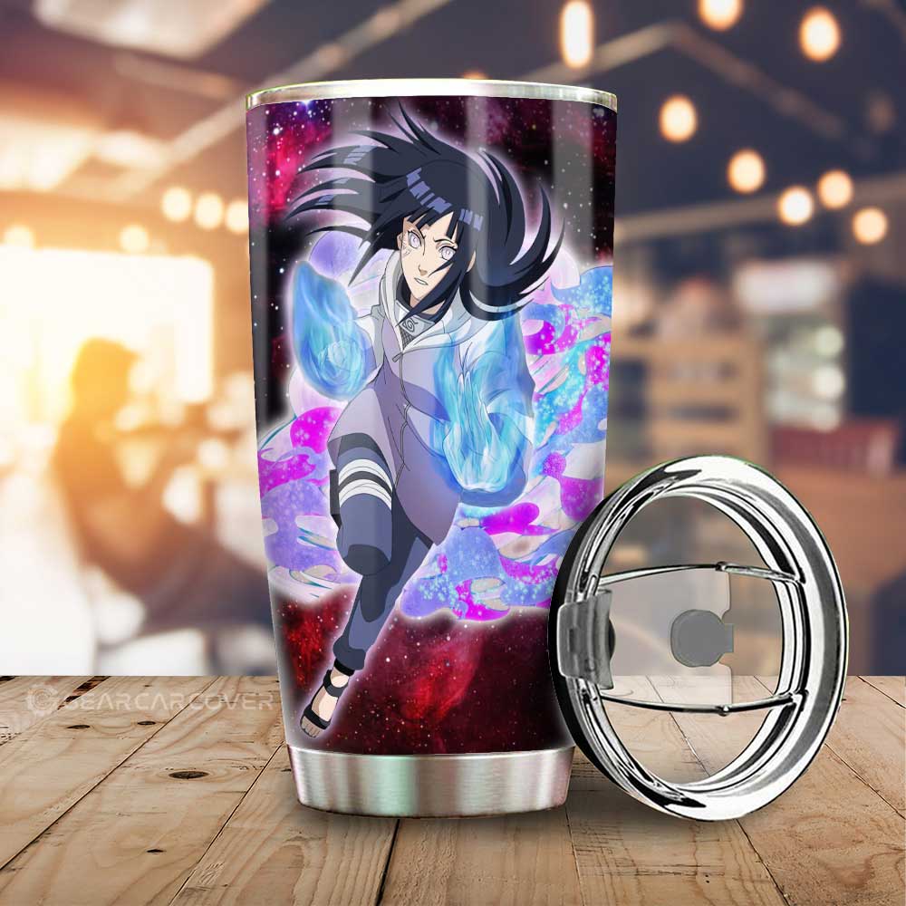 Hyuuga Hinata Tumbler Cup Custom Anime Galaxy Style Car Accessories For Fans - Gearcarcover - 1