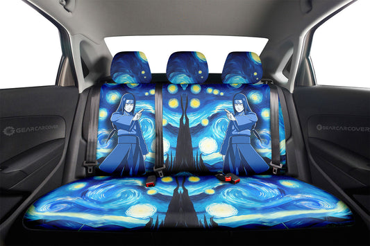 Hyuuga Neji Car Back Seat Covers Custom Starry Night Styles - Gearcarcover - 2