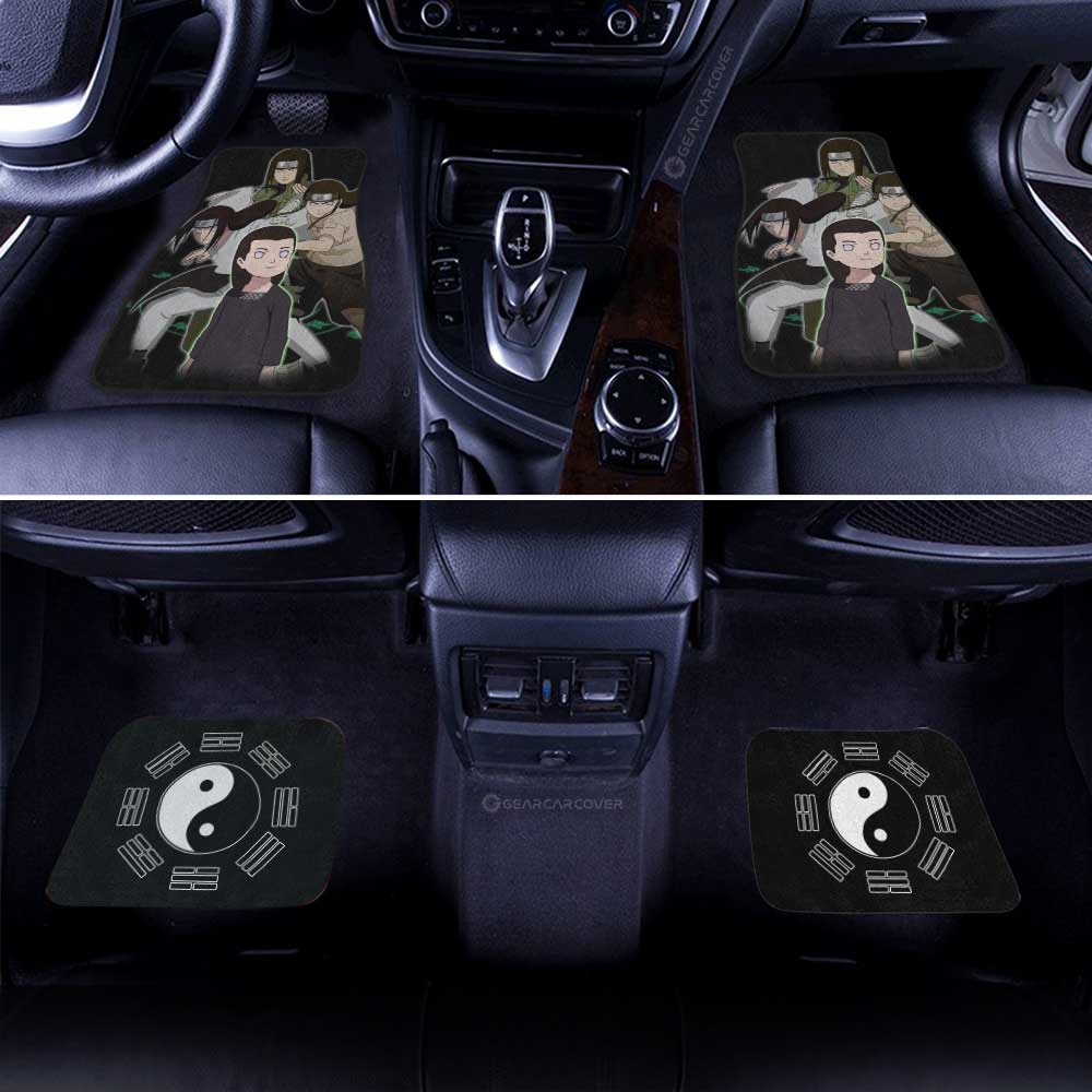 Hyuuga Neji Car Floor Mats Custom Anime Car Accessories - Gearcarcover - 3