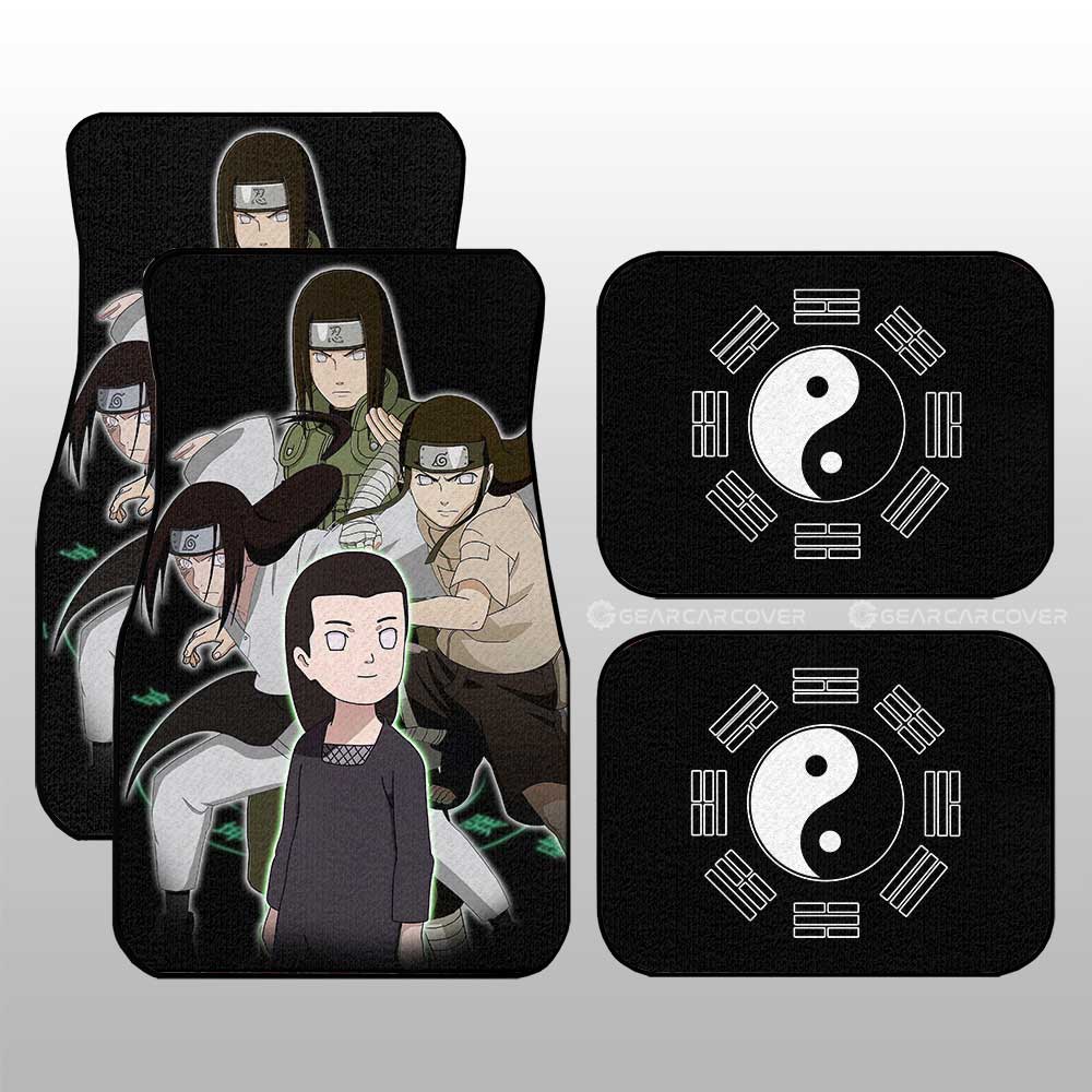 Hyuuga Neji Car Floor Mats Custom Anime Car Accessories - Gearcarcover - 1