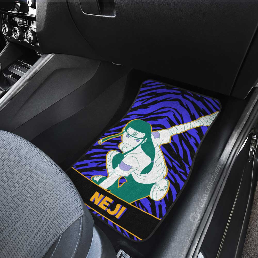 Hyuuga Neji Car Floor Mats Custom - Gearcarcover - 4