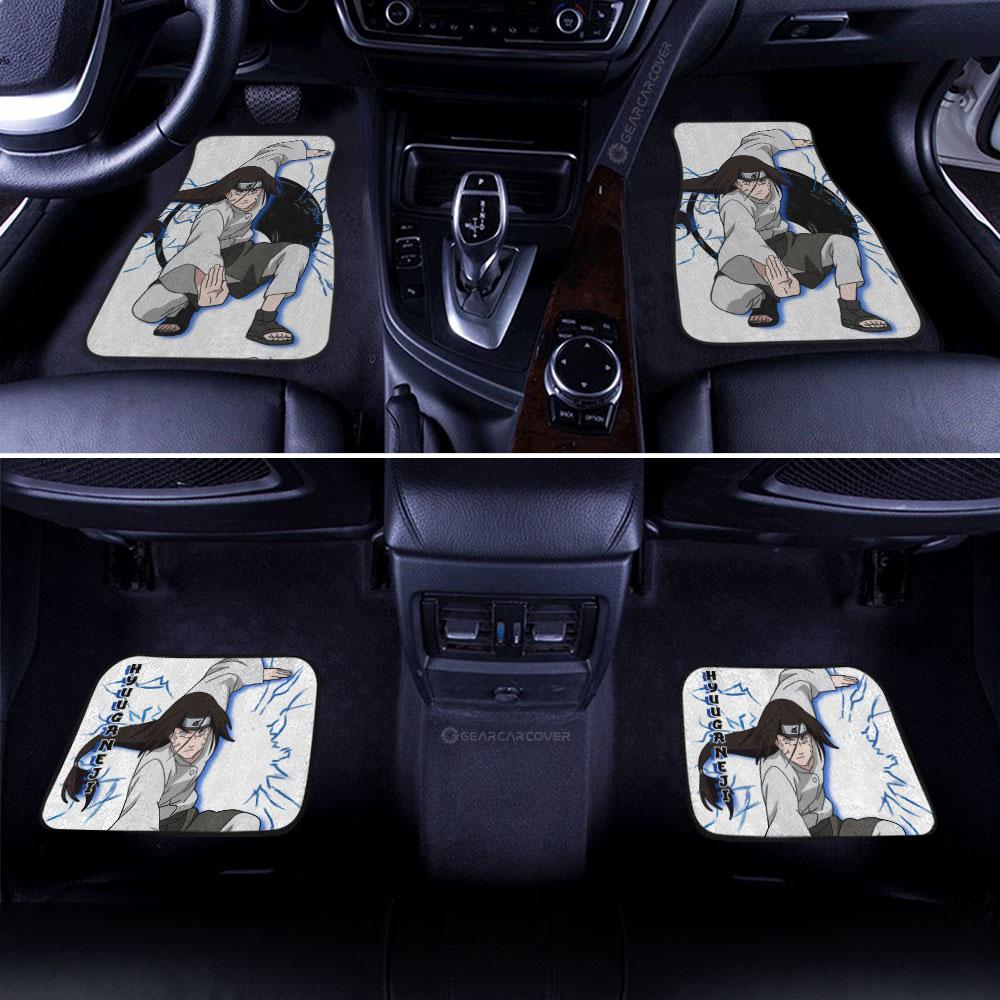 Hyuuga Neji Car Floor Mats Custom NRT - Gearcarcover - 3