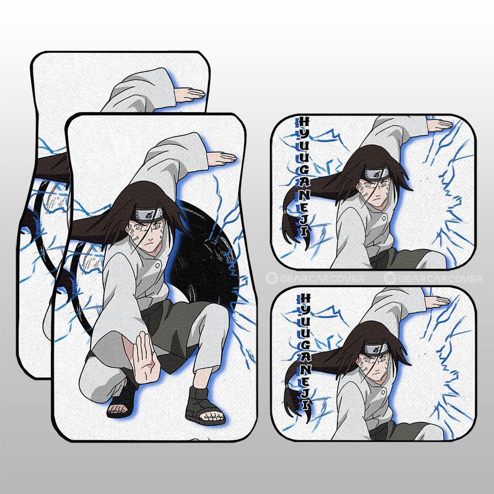 Hyuuga Neji Car Floor Mats Custom NRT - Gearcarcover - 1