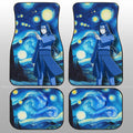 Hyuuga Neji Car Floor Mats Custom Starry Night Styles - Gearcarcover - 1