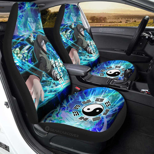 Hyuuga Neji Car Seat Covers Custom Characters Anime Car Accessories - Gearcarcover - 2