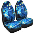 Hyuuga Neji Car Seat Covers Custom Starry Night Styles - Gearcarcover - 3