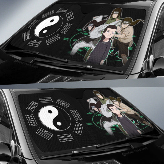 Hyuuga Neji Car Sunshade Custom Anime Car Accessories - Gearcarcover - 2