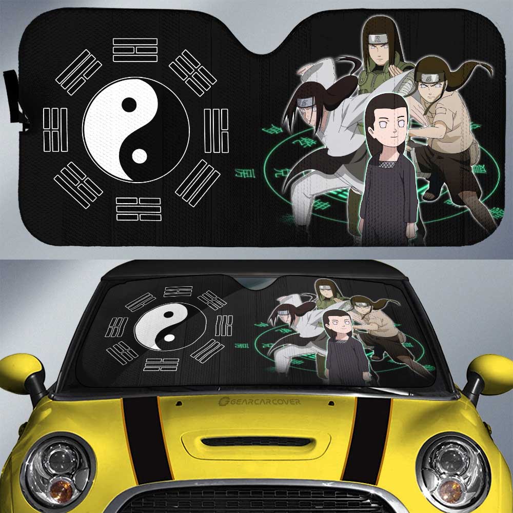 Hyuuga Neji Car Sunshade Custom Car Accessories - Gearcarcover - 1