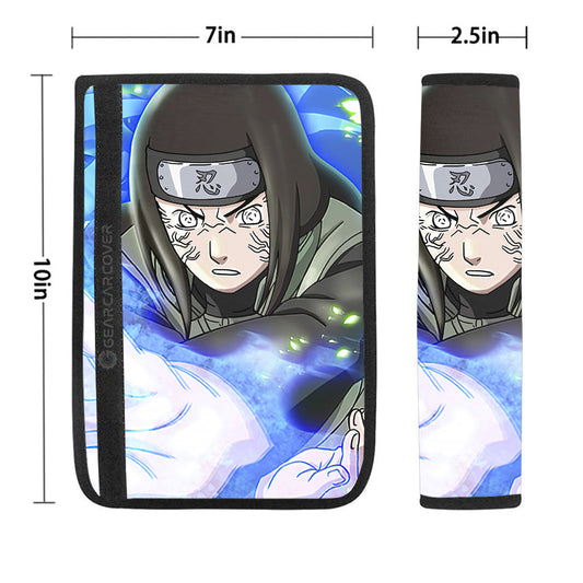 Hyuuga Neji Seat Belt Covers Custom For Anime Fans - Gearcarcover - 1