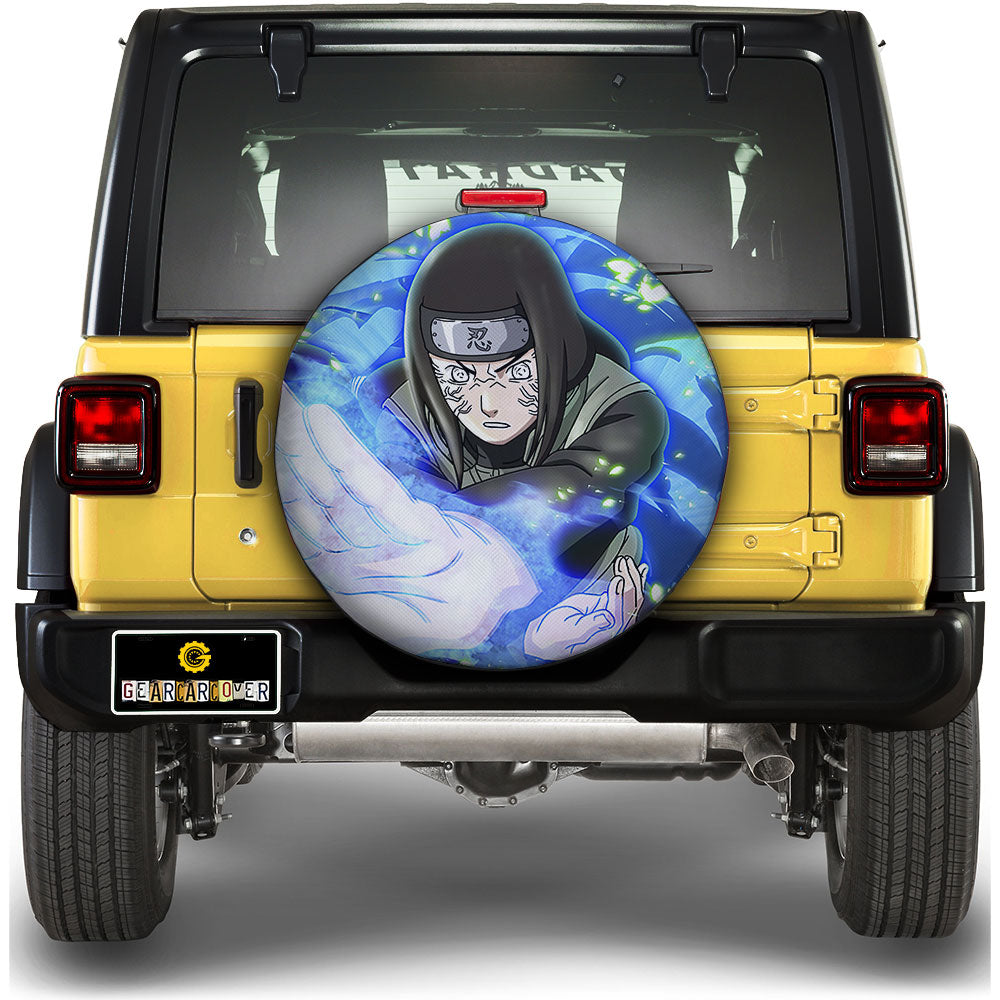 Hyuuga Neji Spare Tire Covers Custom For Anime Fans - Gearcarcover - 1