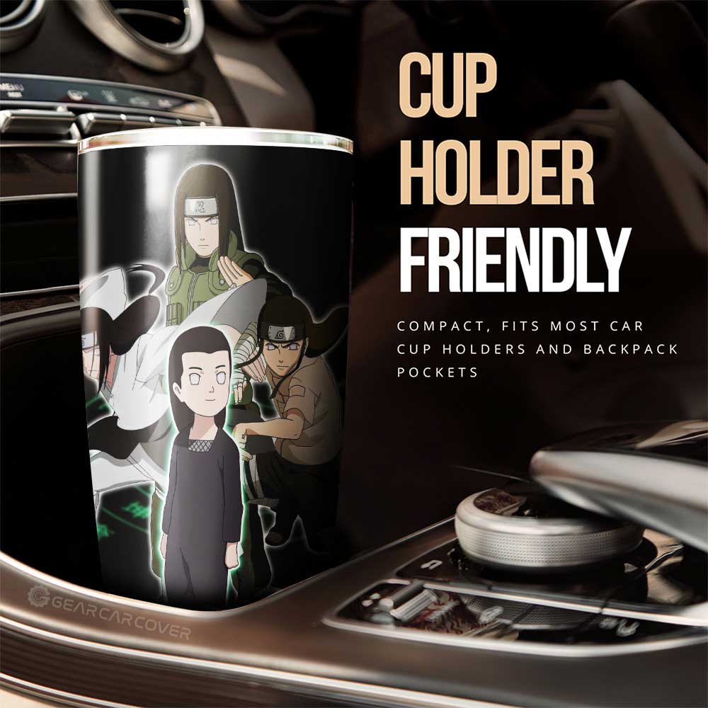 Hyuuga Neji Tumbler Cup Custom Anime Car Accessories - Gearcarcover - 2